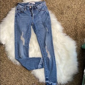 Kancan distressed jeans